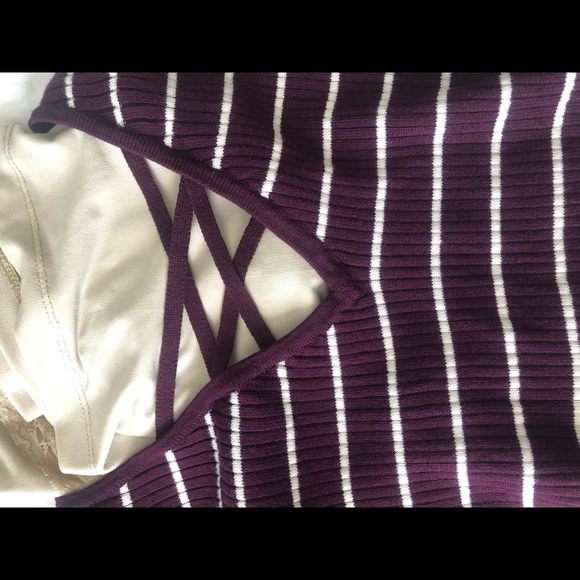 Sweater dress with cut out neckline - Picture 3 of 3